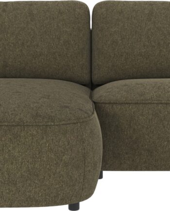 Chaiselongsofa Venstrevendt Rowico Norris Brenda Grøn 226ã 162 Cm Polyester Fsc-mix
