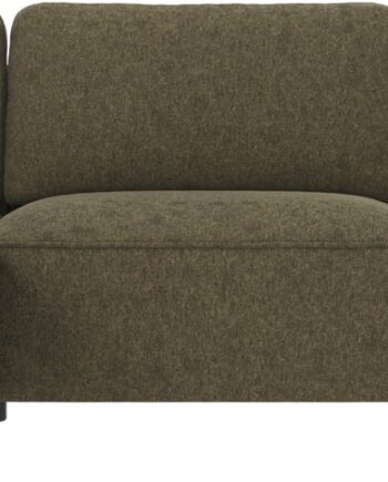 Chaiselongsofa Venstrevendt Rowico Norris Brenda 77 Polyester Grønt Stof   30 000 Martindale Holdbar  Nordisk Design