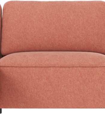 Chaiselongsofa Venstrevendt Rowico Norris Brenda 52 Polyester Rød 319x162 Cm Fsc-mix Ramme Nozag-fjedre