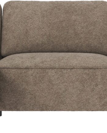 Chaiselongsofa Venstrevendt Rowico Norris   Anna Stof Mørk Beige 319x162x80 Cm