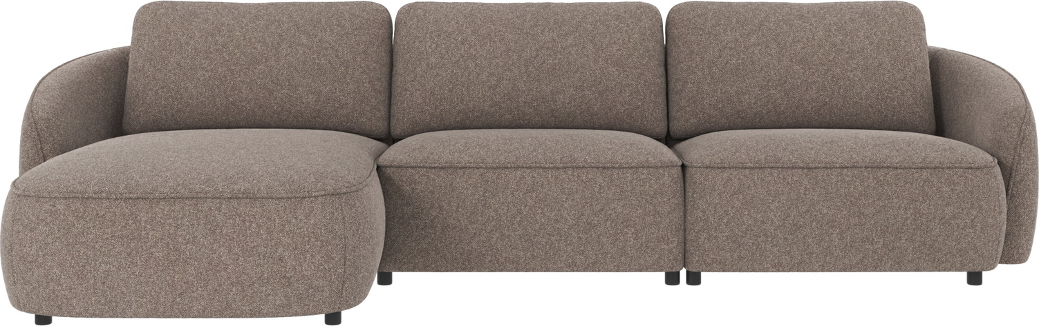 Chaiselongsofa Venstrevendt Rowico Norris   Mørk Beige Bobby Stof   B319xd162 Cm