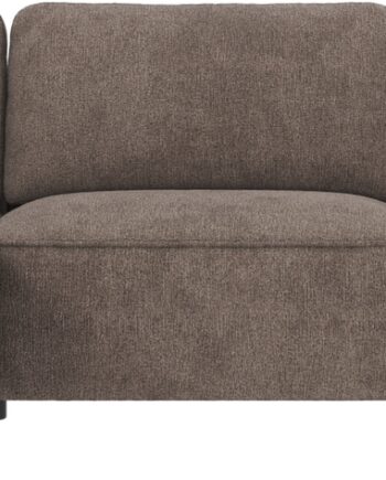 Chaiselongsofa Venstrevendt Rowico Norris   Mørk Beige Stof Greg 100  Polyester