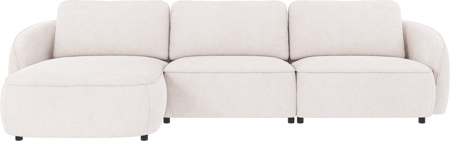 Chaiselongsofa Venstrevendt Rowico Norris 319x162 Cm Hvid Greg   Polyester Fscâ -mix Træstel High Resilience-koldskum