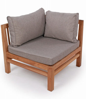 Colorado Teak Hjørnemodul   Andorra Airflow Hynder Sand