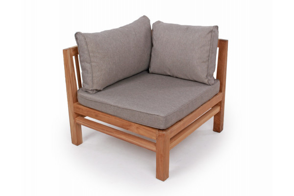 Colorado Teak Hjørnemodul Andorra Airflow Hynder Sand