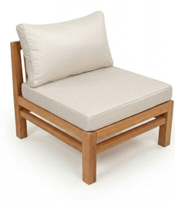 Colorado Teak Mellemmodul   Andorra Airflow Hynder Beige Vandafvisende