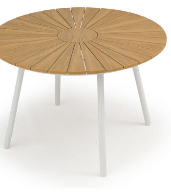 Daneline Adam Havebord Nonwood ø110 Cm Hvid