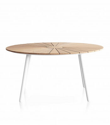 Daneline Eva Havebord ø150 Cm Hvid