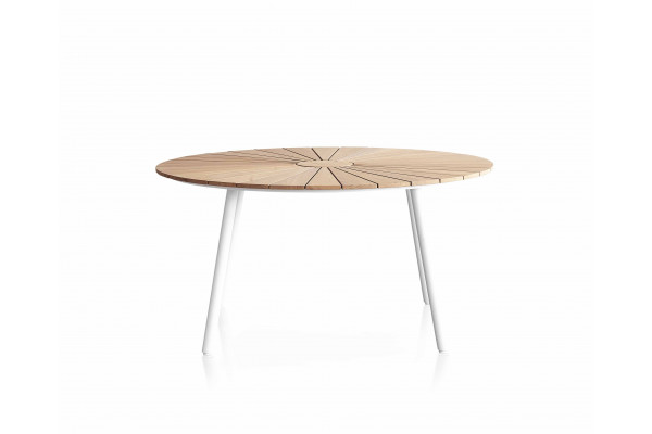 Daneline Eva Havebord ø150 Cm Hvid