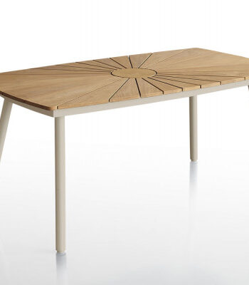 Daneline Eva Teak Ovalt Havebord 90x160 Cm Latte