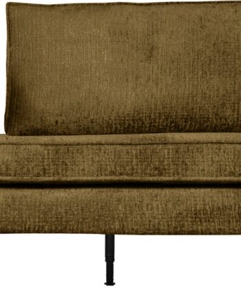 Daybed Dagsseng Woood Rodeo Højrevendt Strukturvelour Guld H85xb203xd86 Cm