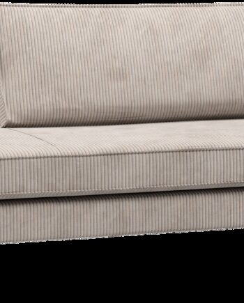 Daybed Woood Rodeo  Ekrue Ribstof  Jacquardvævet Velour  Højrevendt  85ã 203ã 86 Cm