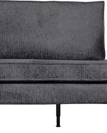 Daybed Woood Rodeo Grov Velour Mountain Grå 203x86 Cm Venstrevendt