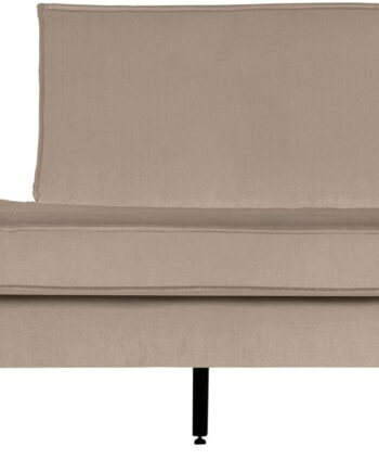Daybed Woood Rodeo Khaki Velour  Loungesofa Højrevendt  203   86 Cm