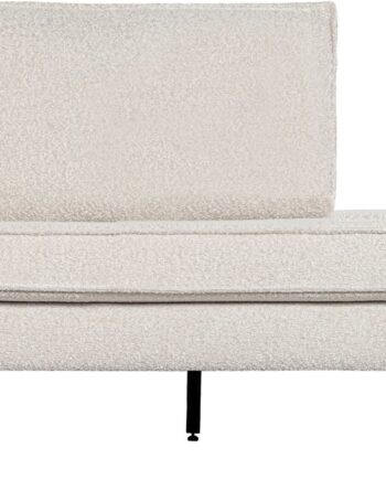 Daybed Woood Rodeo Venstrevendt Bouclé Natur  B203   D86 Cm