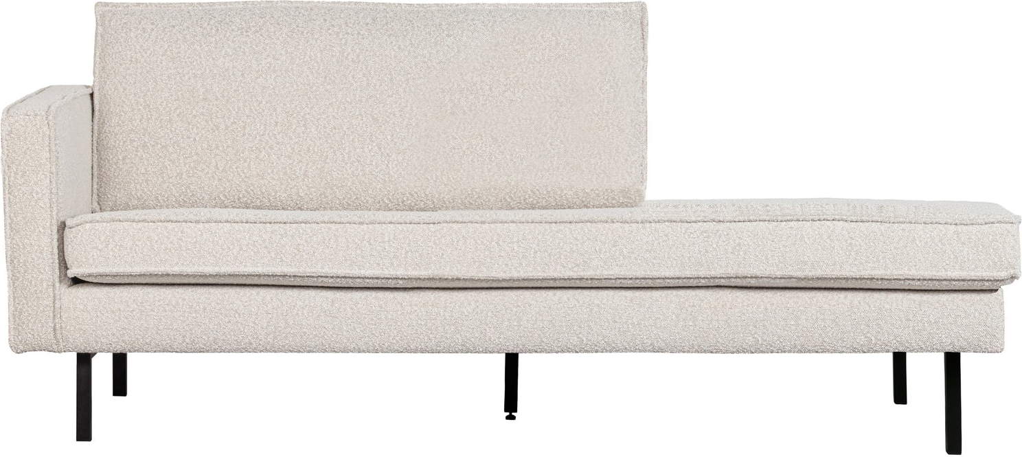 Daybed Woood Rodeo Venstrevendt Bouclé Natur B203 D86 Cm