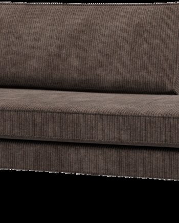 Daybed Woood Rodeo Venstrevendt 203 Cm Brun Ribstof  Jacquardvævet Polyester