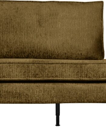 Daybed Woood Rodeo Venstrevendt Guld Velour 203x86 Cm