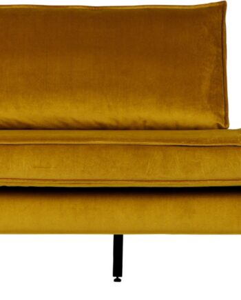 Daybed Woood Rodeo Venstrevendt  Oker Jarra-fløjl Velour  203x86x85 Cm