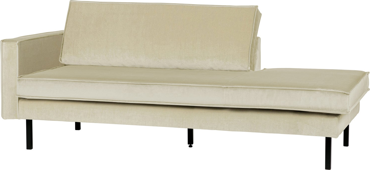 Daybed Woood Rodeo Venstrevendt Pistacie Velour H85xb203xd86 Cm