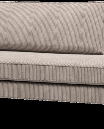 Daybed Woood Rodeo Venstrevendt 203x86 Cm Mørk Sand Ribstof Jacquard