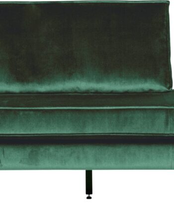 Daybed Woood Rodeo Venstrevendt 203x86 Cm Velour Skovgrøn Moderne Lounge