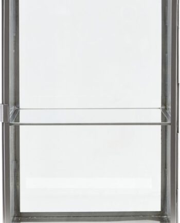 Displayboks House Doctor Principal   Glas Og Zinkfarvet Rustfrit Stål 41ã 25ã 25 Cm