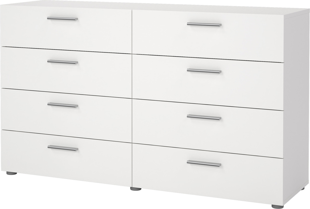 Dobbelkommode Vesterholm Pepe B140 H81 D40 Cm Hvid Fsc Skuffer