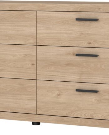 Dobbelt Kommode Vesterholm Ena   Skuffer Jackson Hickory H79 6ã B153 6ã D49   Cm