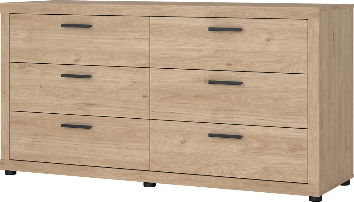Dobbelt Kommode Vesterholm Ena Skuffer Jackson Hickory H79 6ã B153 6ã D49 Cm