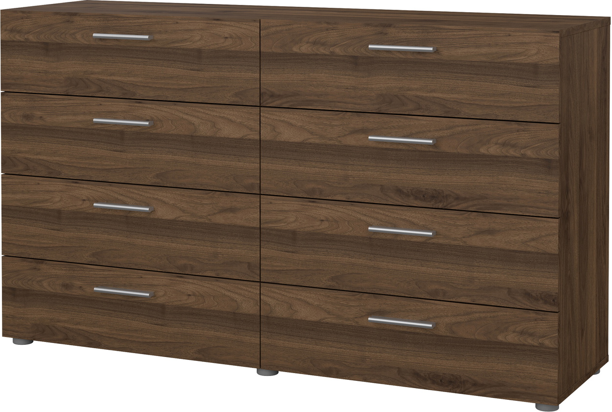 Dobbeltkommode Vesterholm Pepe   Skuffer Valnød Fsc B140ã D40ã H81   Cm