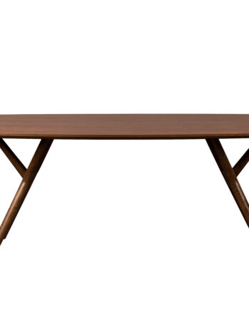 Dutchbone Malaya Spisebord  Rektangulær Valnøddefarvet Træ  180x90