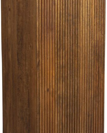 Dutchbone Ribble Planteholder Sæt  -pak Mangotræ Kaffe H80xb35xl35 Cm