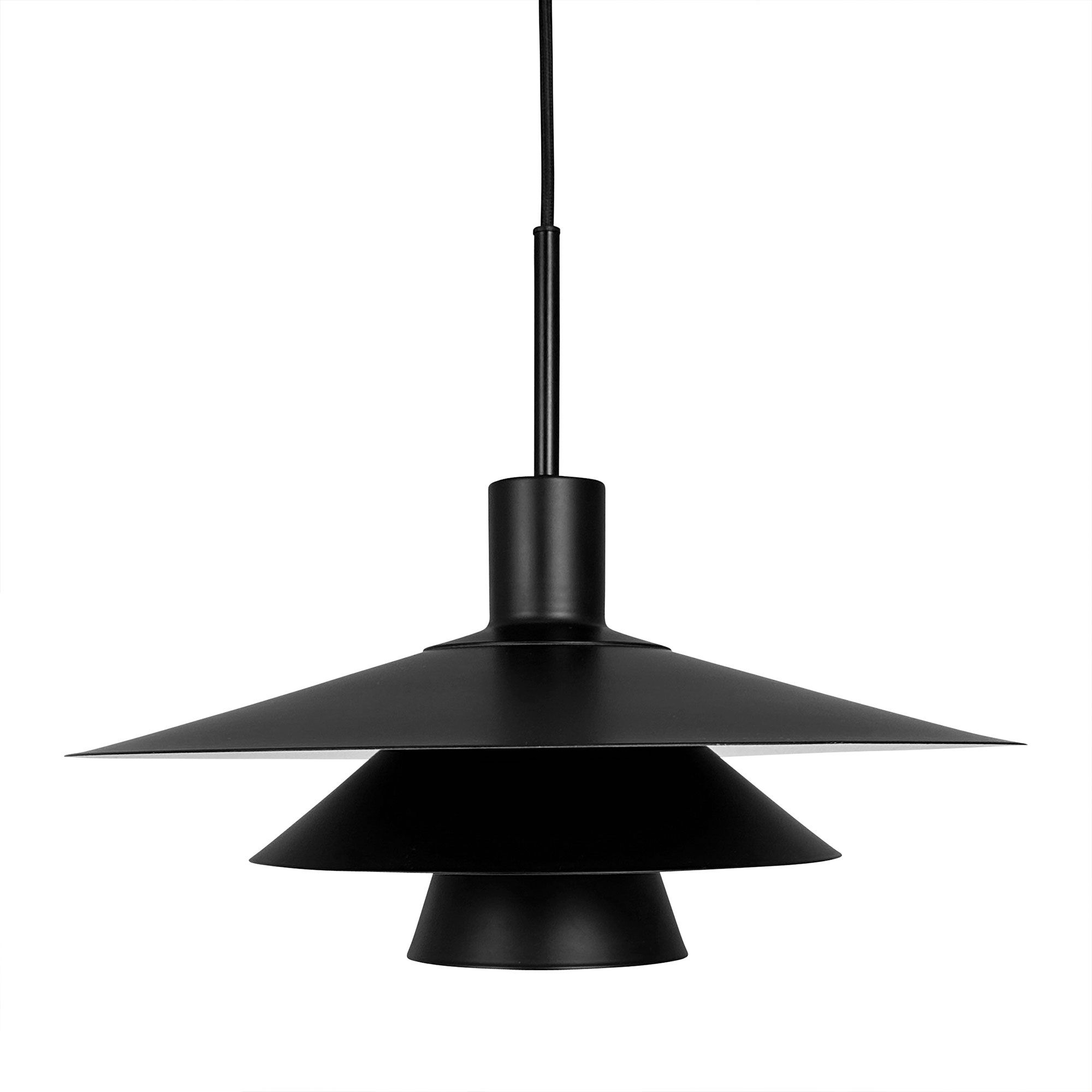 Dyberg Larsen Kay Pendellampe 50 Cm Sort