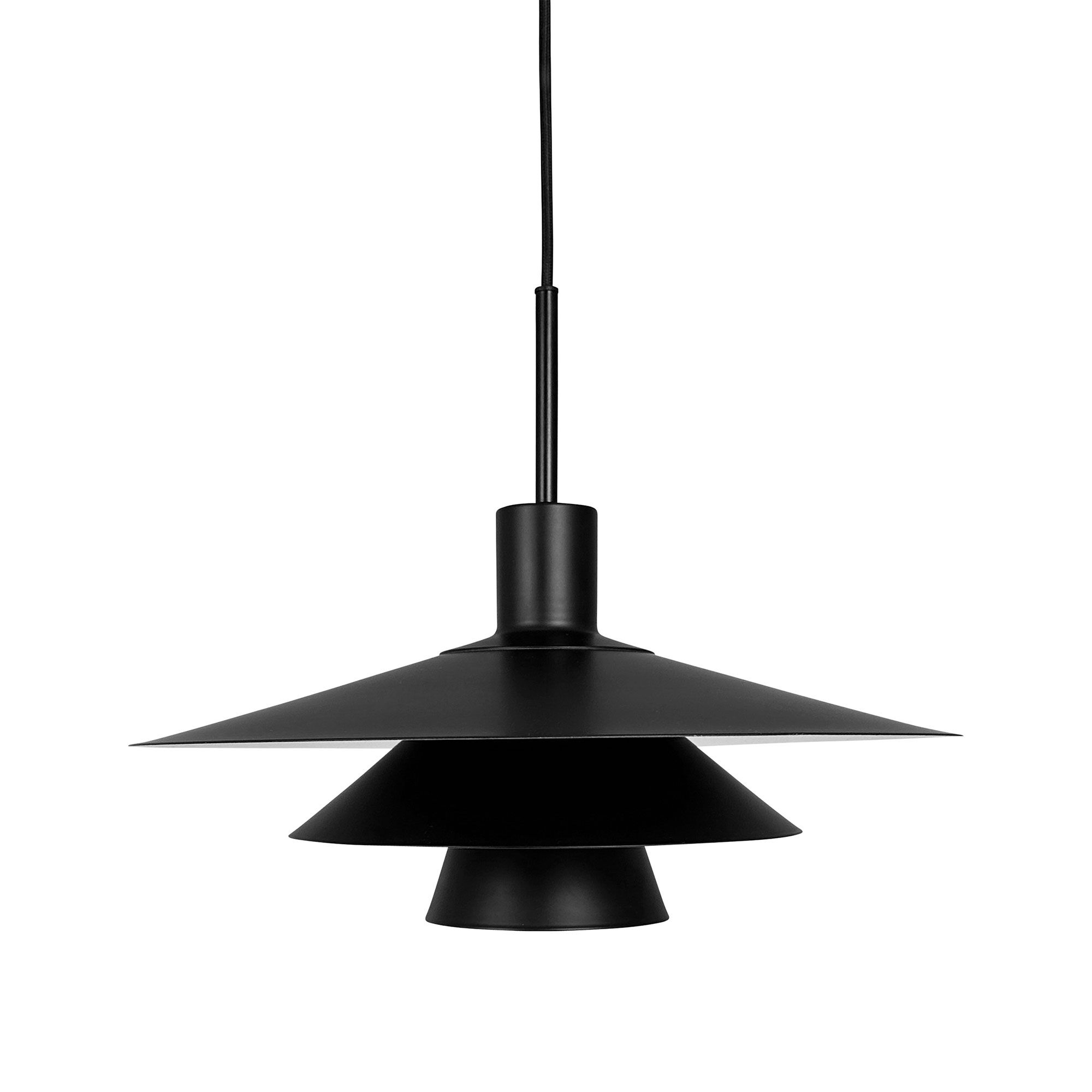 Dyberg Larsen Kay Pendellampe 40 Cm Sort