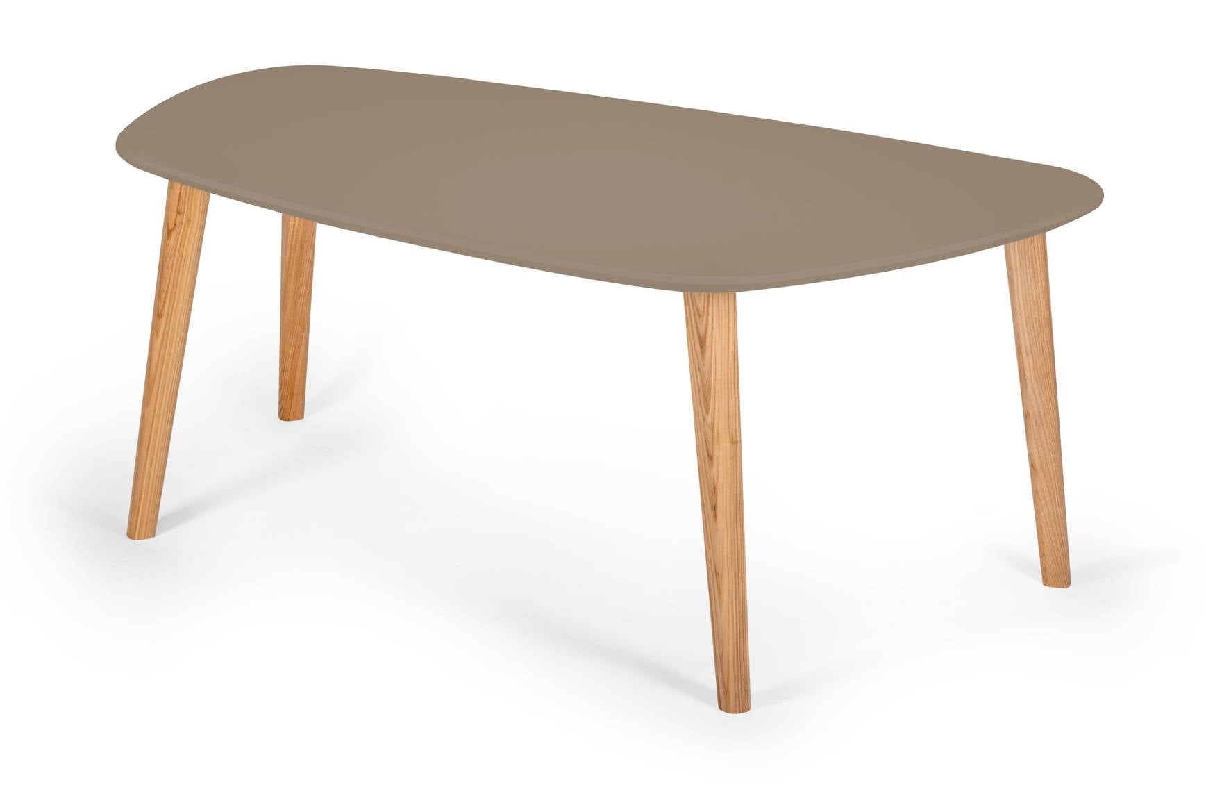 Endocarp Sofabord 110x66x45cm Brun Askwood