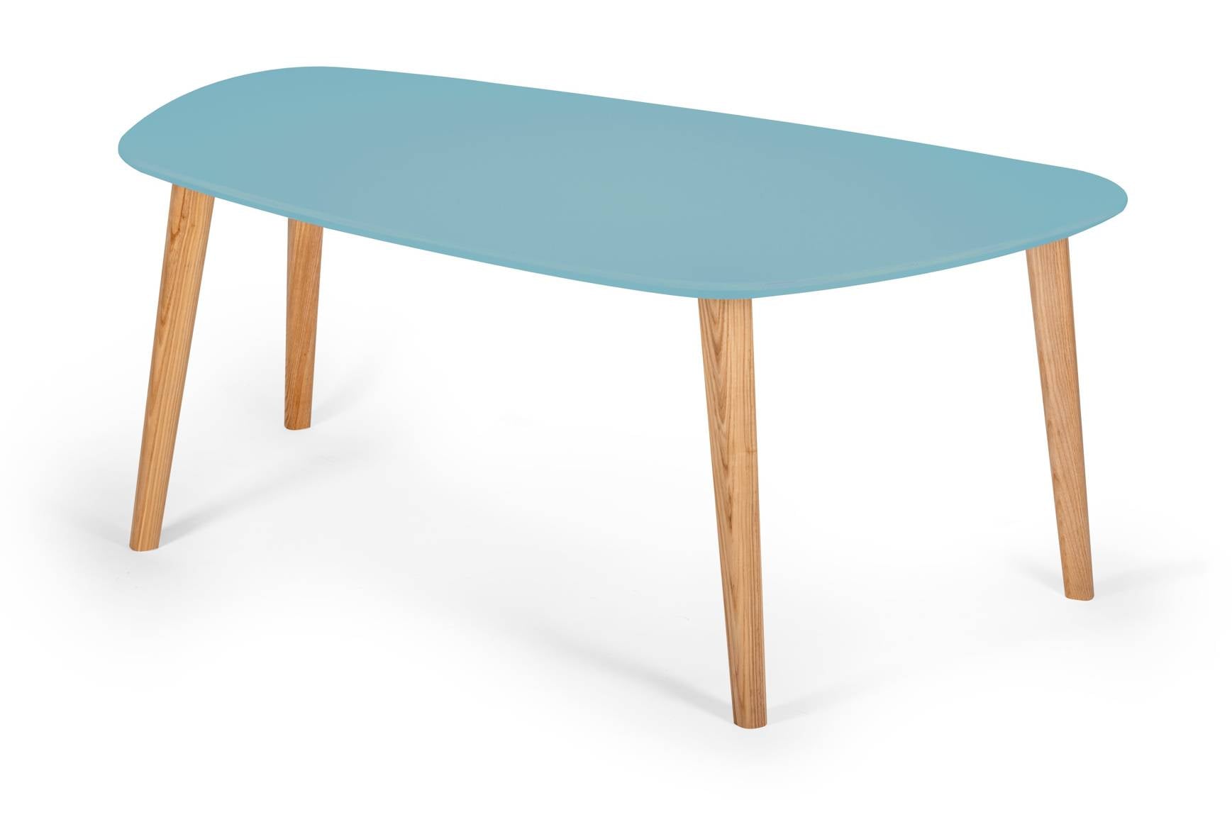 Endocarp Sofabord 110x66x45cm Gentle Blue Asketræ