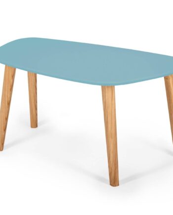 Endocarp Sofabord 80x48x40cm Gentle Blue   Asketræ