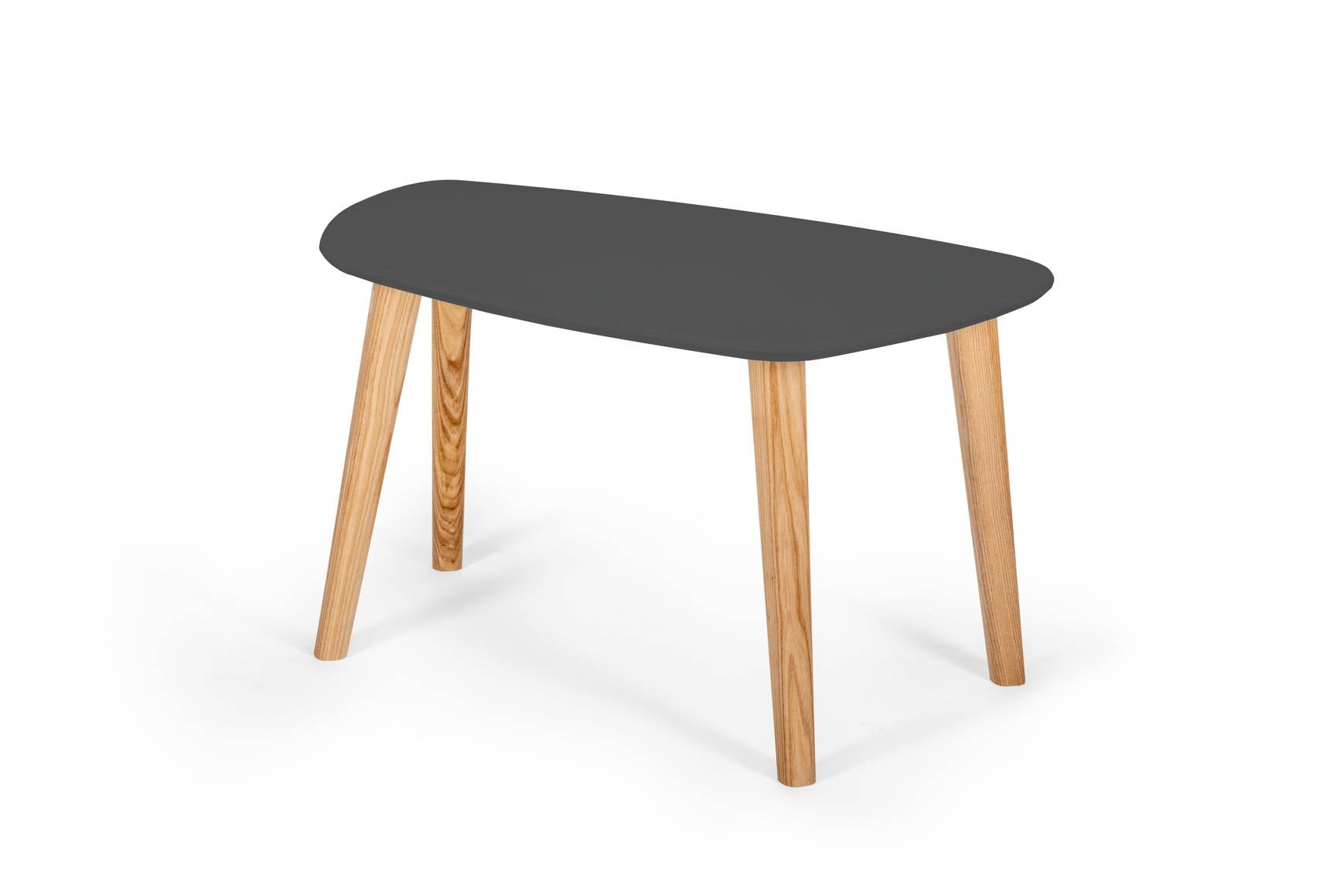 Endocarp Sofabord 68x41x40cm Grafit Asketræ