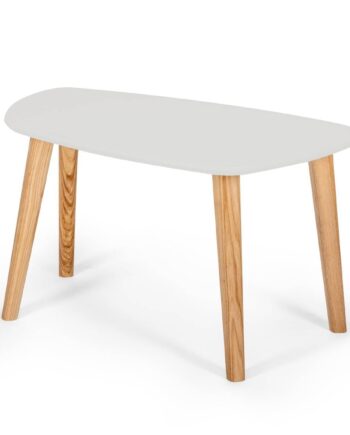 Endocarp Sofabord 68x41x40cm Pearl Grey   Askwood