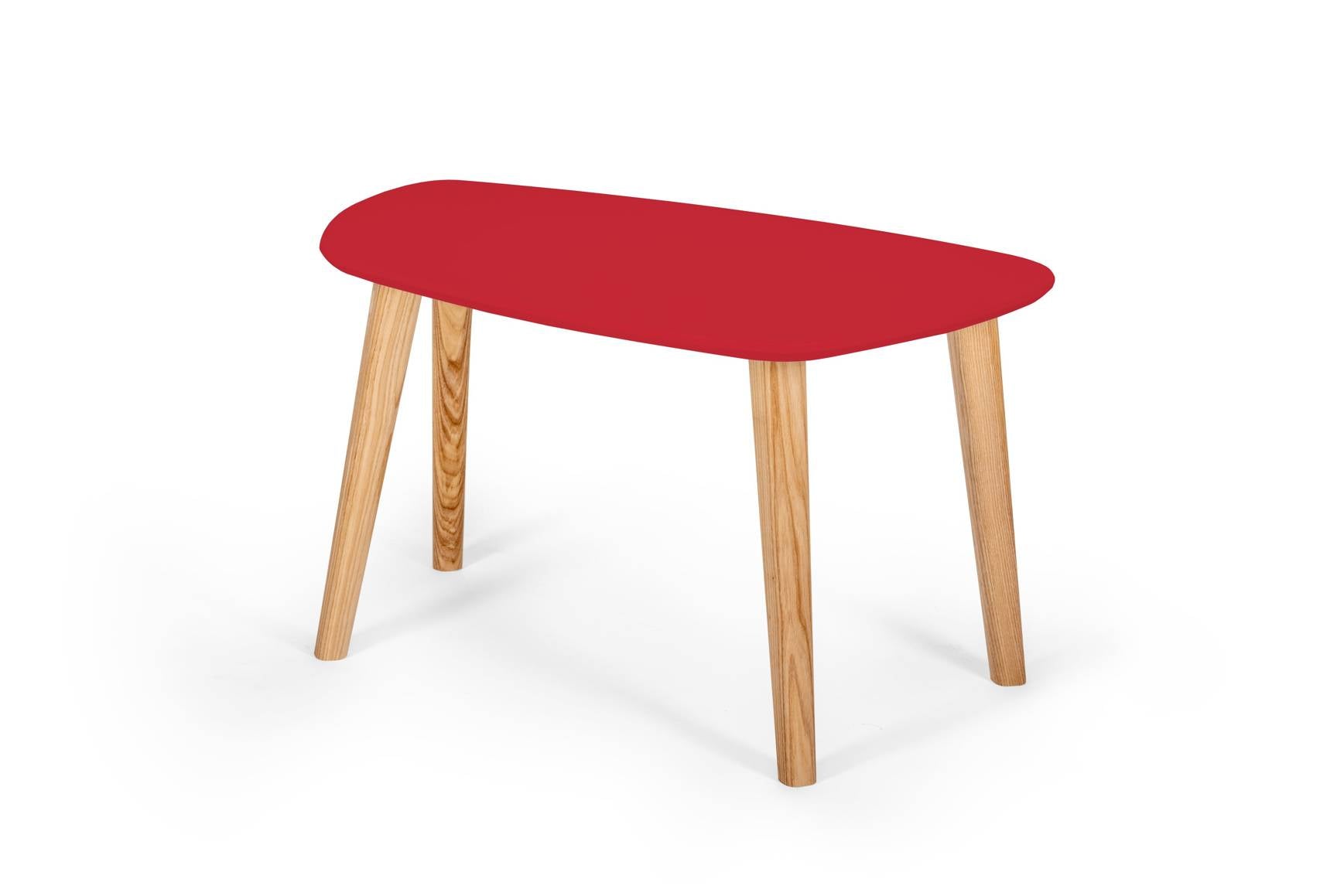 Endocarp Sofabord 68x41x40cm Pure Red Askwood