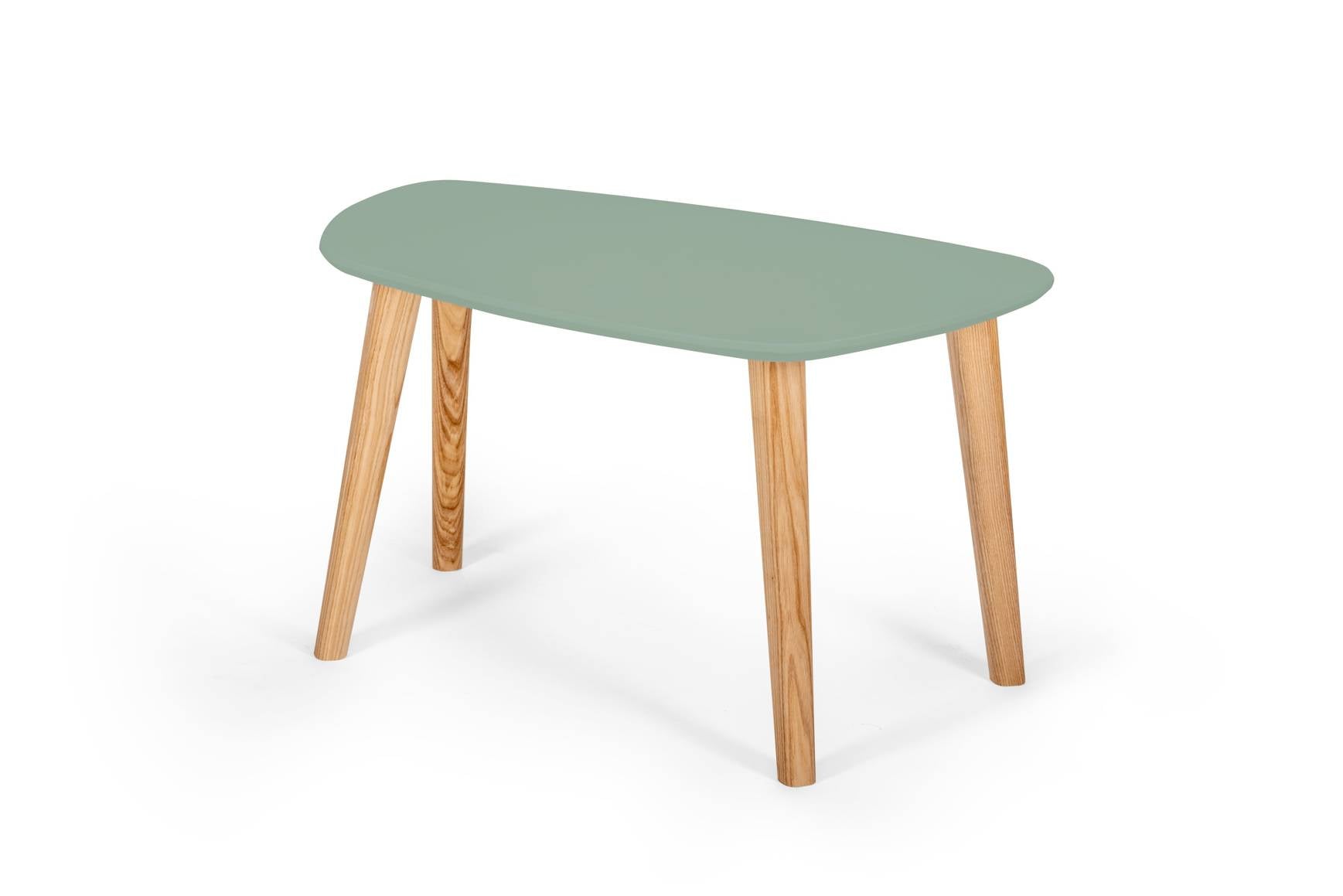 Endocarp Sofabord 68x41x40cm Salviegrøn Askwood