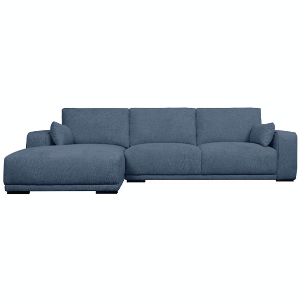Erling Christensen Møbler California Sofa Med Chaiselong Venstrevendt Blå : Erling Christensen Møbler : Erling Christensen Møbler