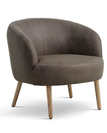 Erling Christensen Møbler Conrad Lounge Chair Forest Green Vista Natur Træ : Erling Christensen Møbler  : Erling Christensen Møbler