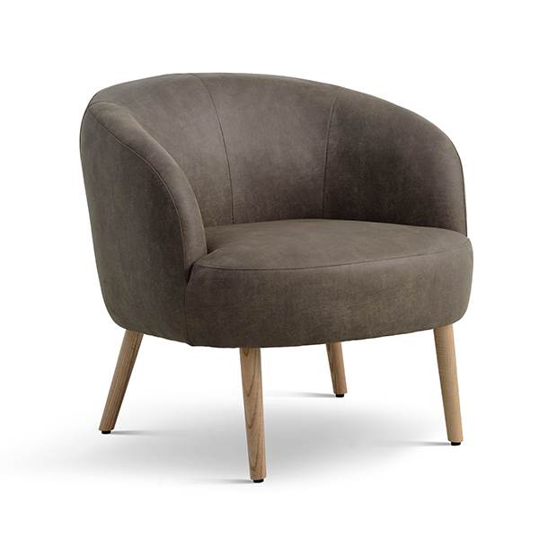 Erling Christensen Møbler Conrad Lounge Chair Forest Green Vista Natur Træ : Erling Christensen Møbler : Erling Christensen Møbler