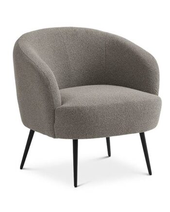 Erling Christensen Møbler Conrad Lounge Chair Mushroom Vista Sort Metal : Erling Christensen Møbler  : Erling Christensen Møbler