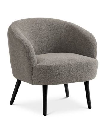 Erling Christensen Møbler Conrad Lounge Chair Mushroom Vista Sort Træ : Erling Christensen Møbler  : Erling Christensen Møbler