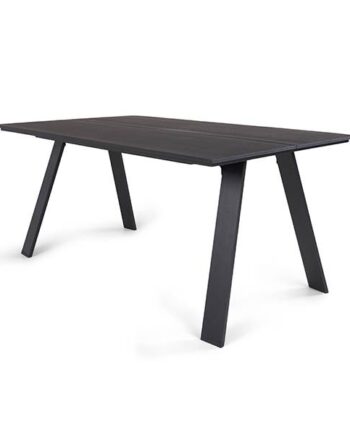 Erling Christensen Møbler Strandvig Havebord 100   165 Cm Sort : Erling Christensen Møbler  : Erling Christensen Møbler