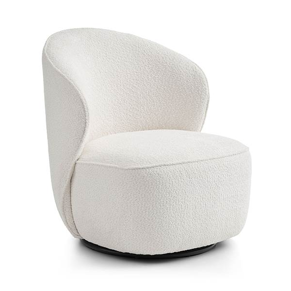 Erling Christensen Møbler Theo Lounge Chair Ivory : Erling Christensen Møbler : Erling Christensen Møbler