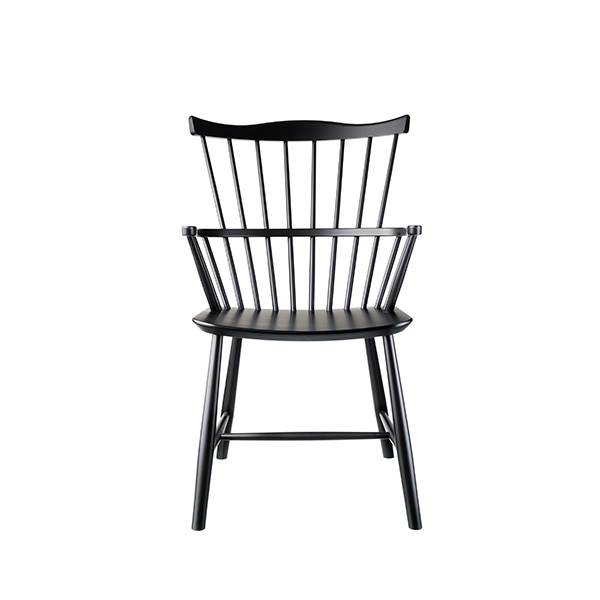 Fdb Møbler J52b Spisebordsstol Black  : Erling Christensen Møbler